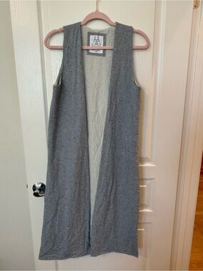Boho-style Sleeveless Duster Vest made with 100% Recycled Cotton—Nomad Traders